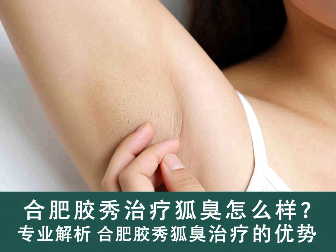 合肥腋秀治疗狐臭怎么样？专业解析合肥腋秀狐臭治疗的优势