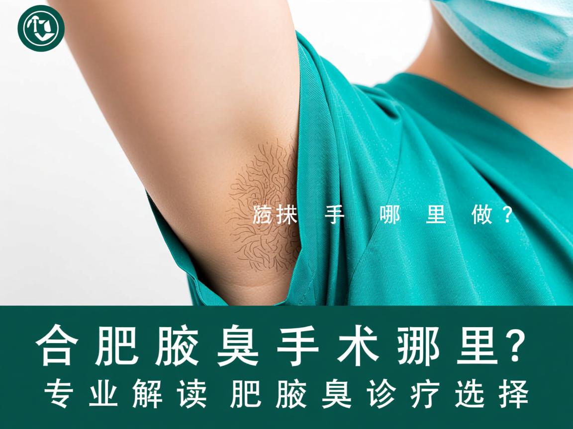 合肥腋臭手术哪里做？专业解读合肥腋臭诊疗选择