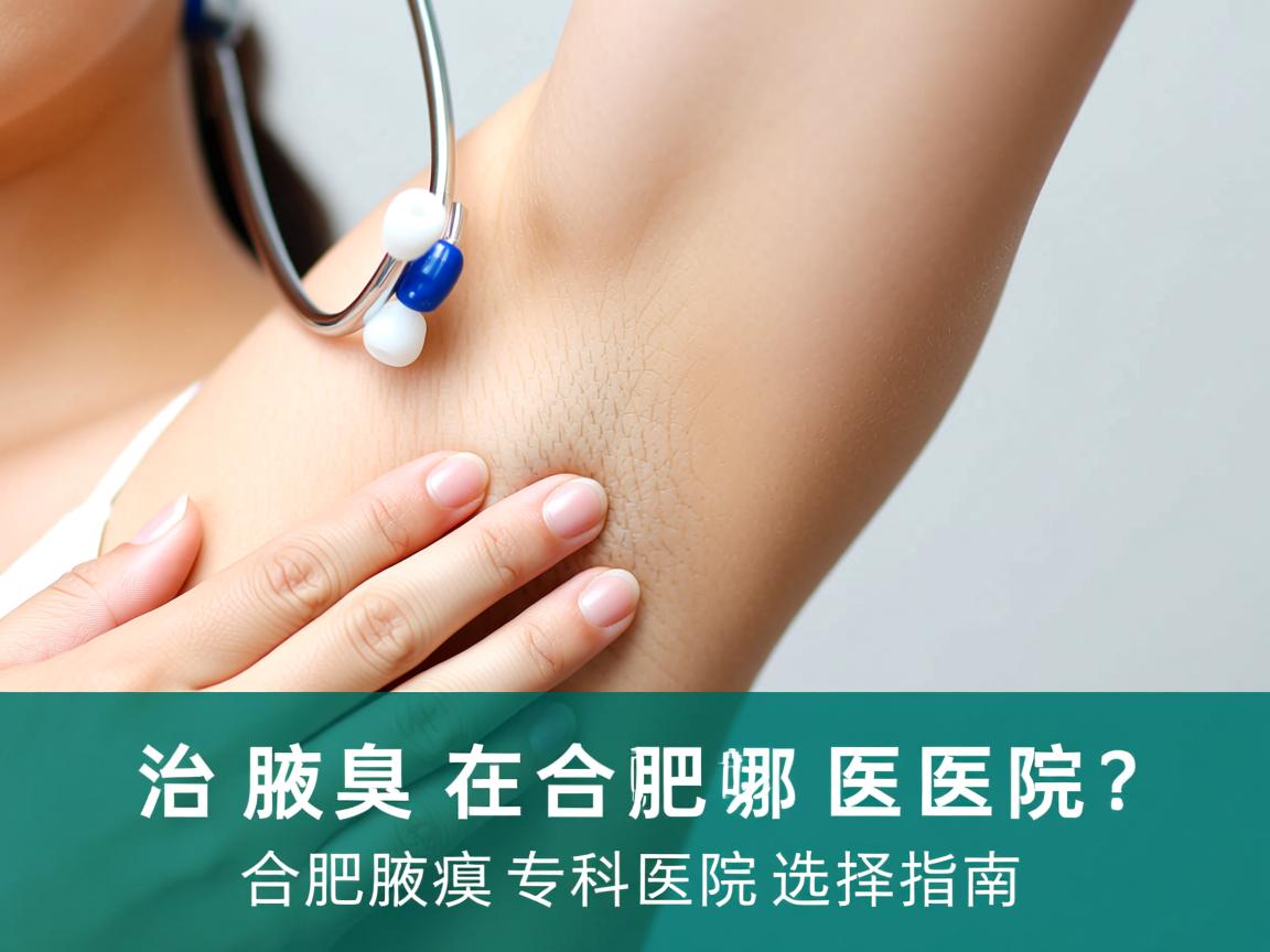 治腋臭在合肥哪家医院？合肥腋臭专科医院选择指南