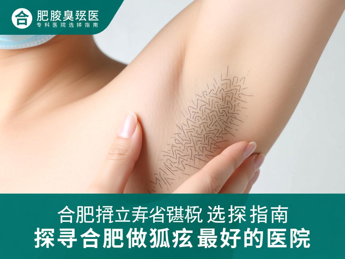 合肥腋臭专科医院选择指南，探寻合肥做狐臭最好的医院