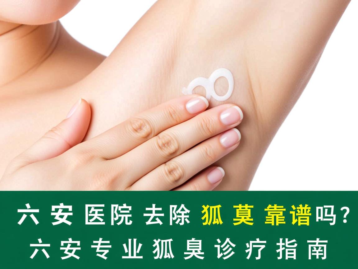 六安医院去除狐臭靠谱吗？六安专业狐臭诊疗指南