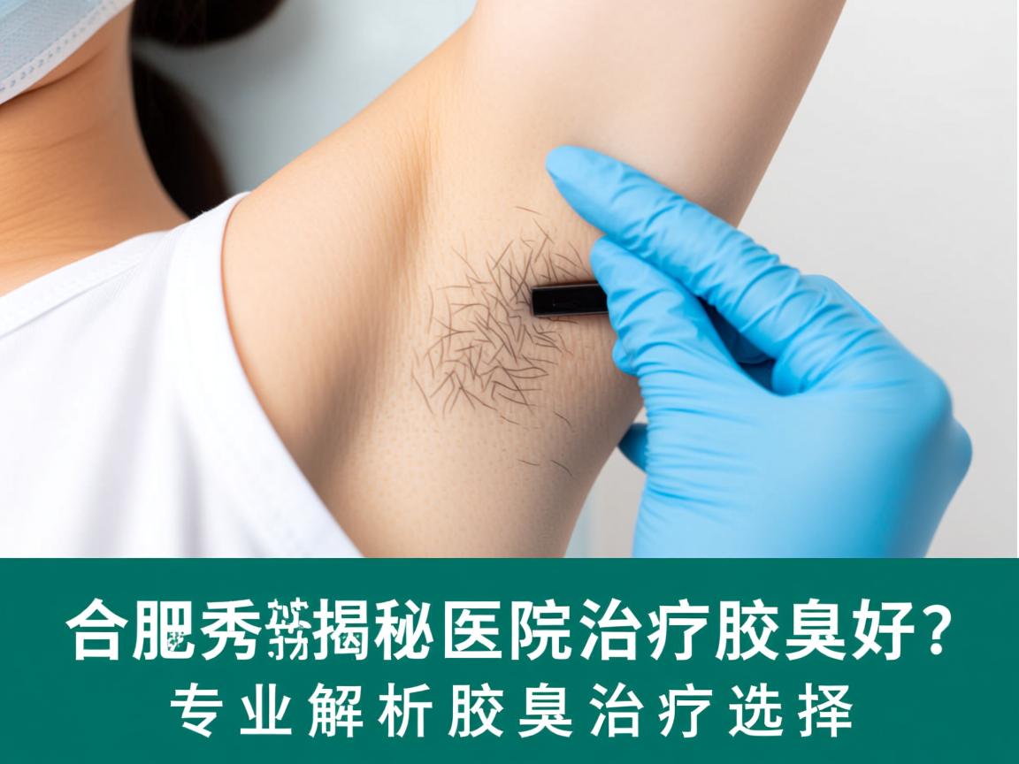 合肥腋秀揭秘，芜湖哪个医院治疗腋臭好？专业解析腋臭治疗选择