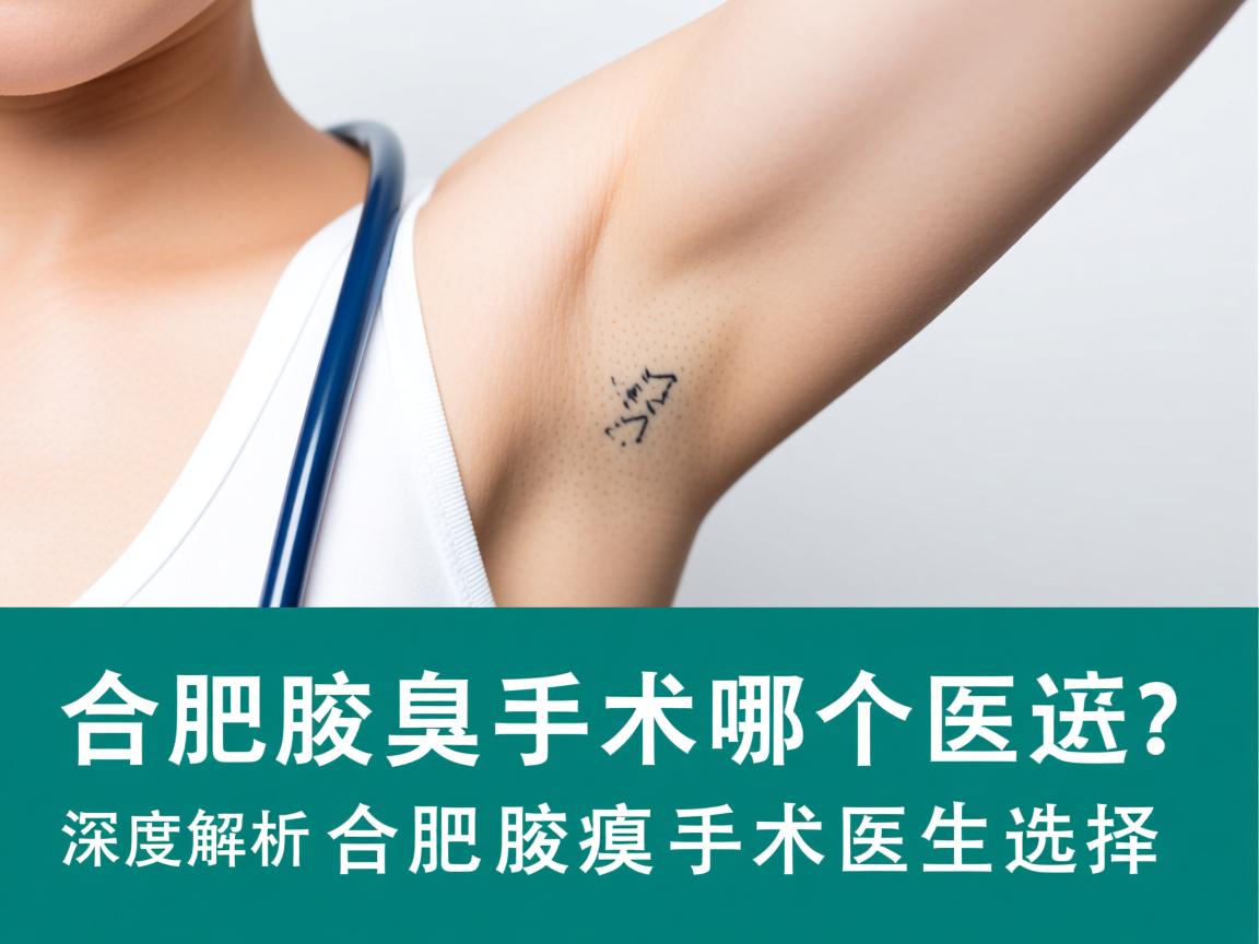 合肥腋臭手术哪个医生好？深度解析合肥腋臭手术医生选择