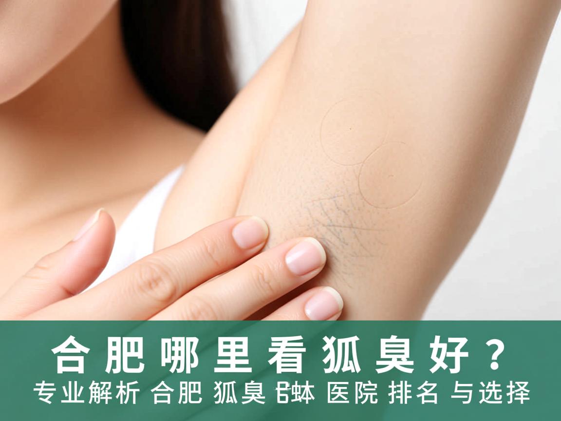 合肥哪里看狐臭好？专业解析合肥狐臭医院排名与选择