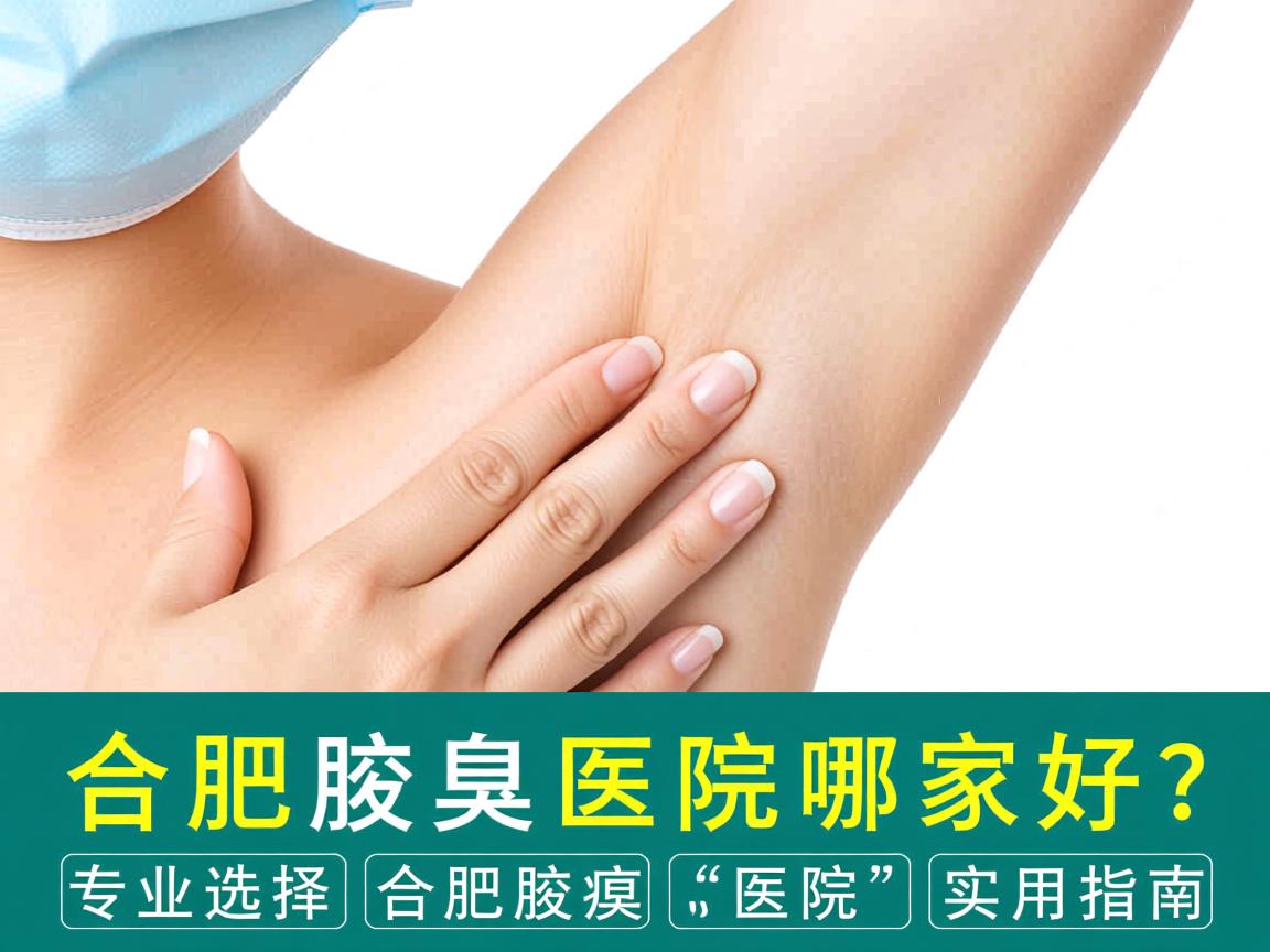 合肥腋臭医院哪家好？专业选择合肥腋臭医院的实用指南