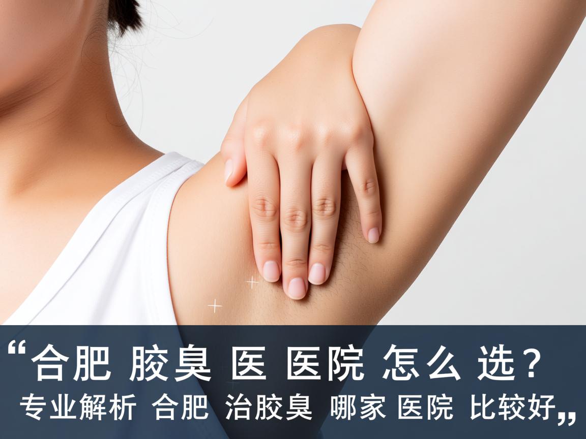 合肥腋臭医院怎么选？专业解析合肥治腋臭哪家医院比较好