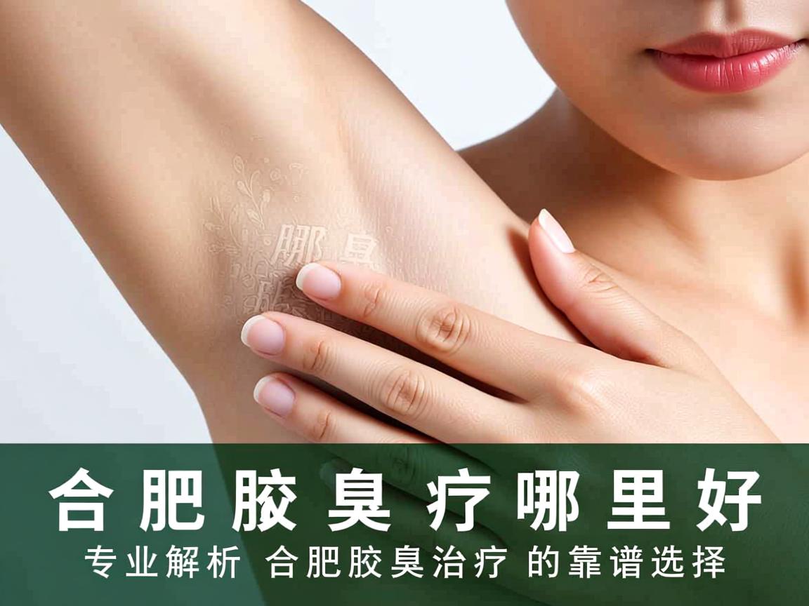 合肥腋臭治疗哪里好？专业解析合肥腋臭治疗的靠谱选择