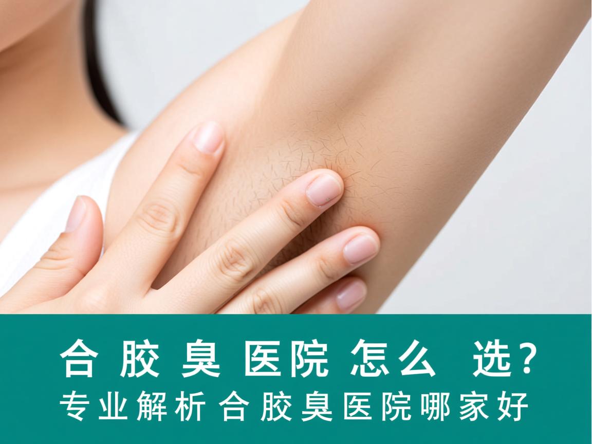 合肥腋臭医院怎么选？专业解析合肥腋臭医院哪家好