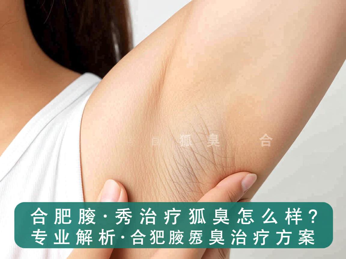 合肥腋秀治疗狐臭怎么样？专业解析合肥腋秀的狐臭治疗方案