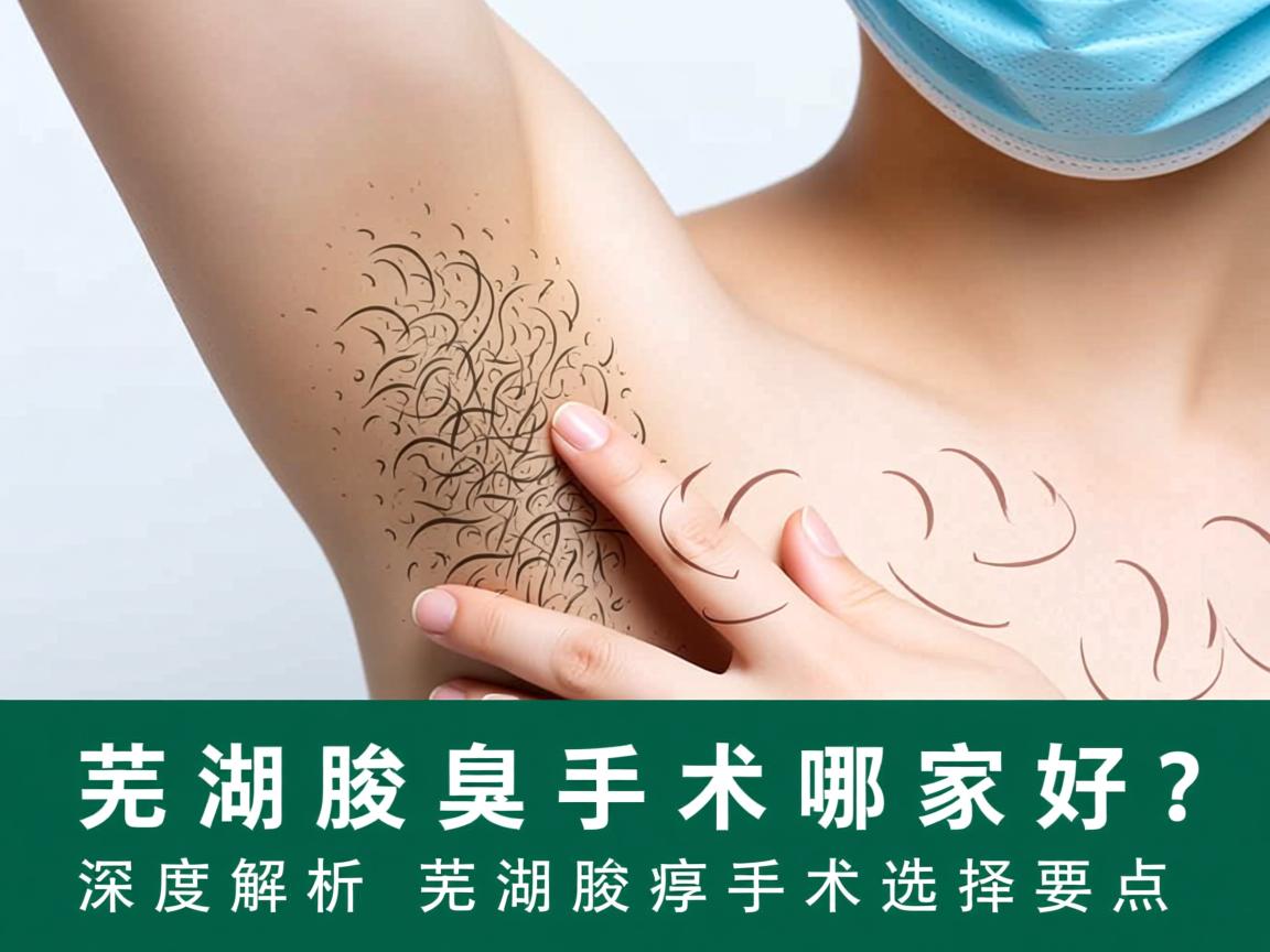 芜湖腋臭手术哪家好？深度解析芜湖腋臭手术选择要点