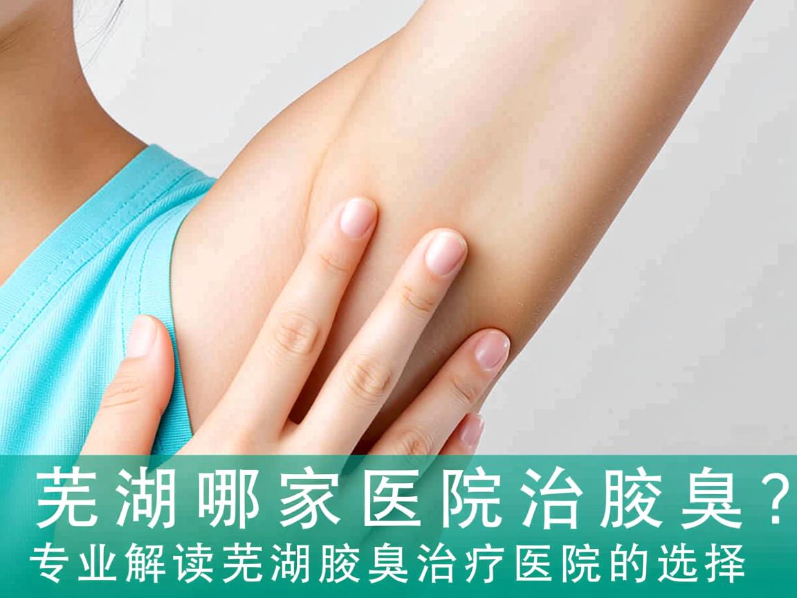 芜湖哪家医院治腋臭？专业解读芜湖腋臭治疗医院的选择