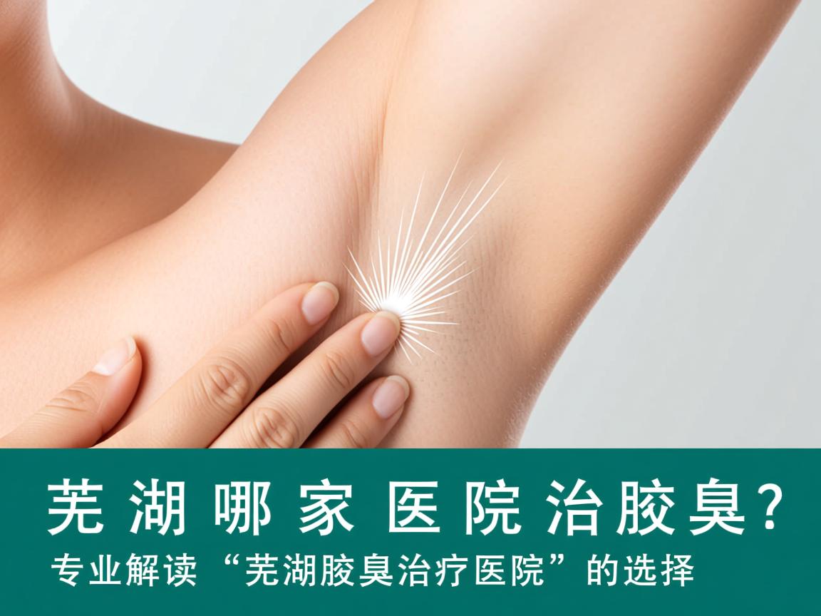 芜湖哪家医院治腋臭？专业解读芜湖腋臭治疗医院的选择