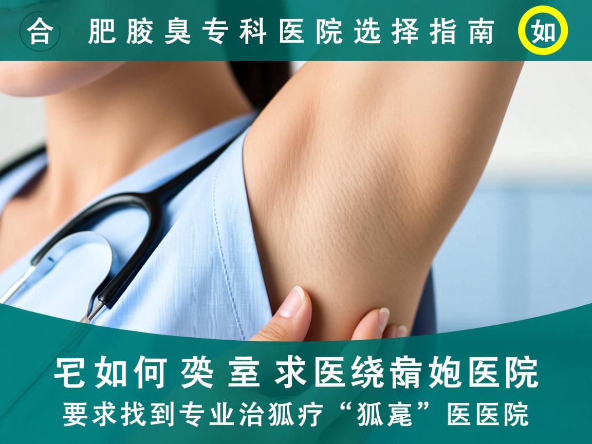 合肥腋臭专科医院选择指南,如何找到专业治疗狐臭的医院 合肥腋臭专科医院选择指南,如何找到专业治疗狐臭的医院