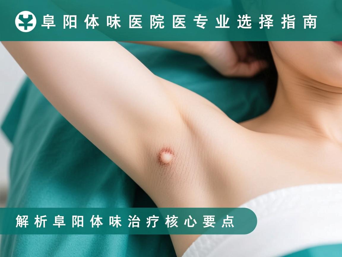 阜阳体味医院专业选择指南，解析阜阳体味治疗核心要点