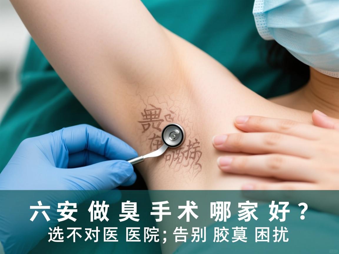 六安做腋臭手术哪家好？选对医院，告别腋臭困扰