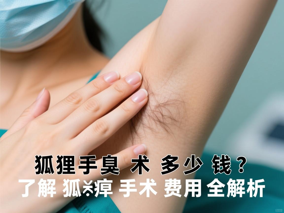 狐臭手术多少钱？了解狐臭手术费用全解析