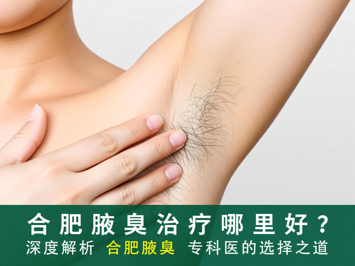 合肥腋臭治疗哪里好?深度解析合肥腋臭专科的选择之道 合肥腋臭治疗哪里好?深度解析合肥腋臭专科的选择之道