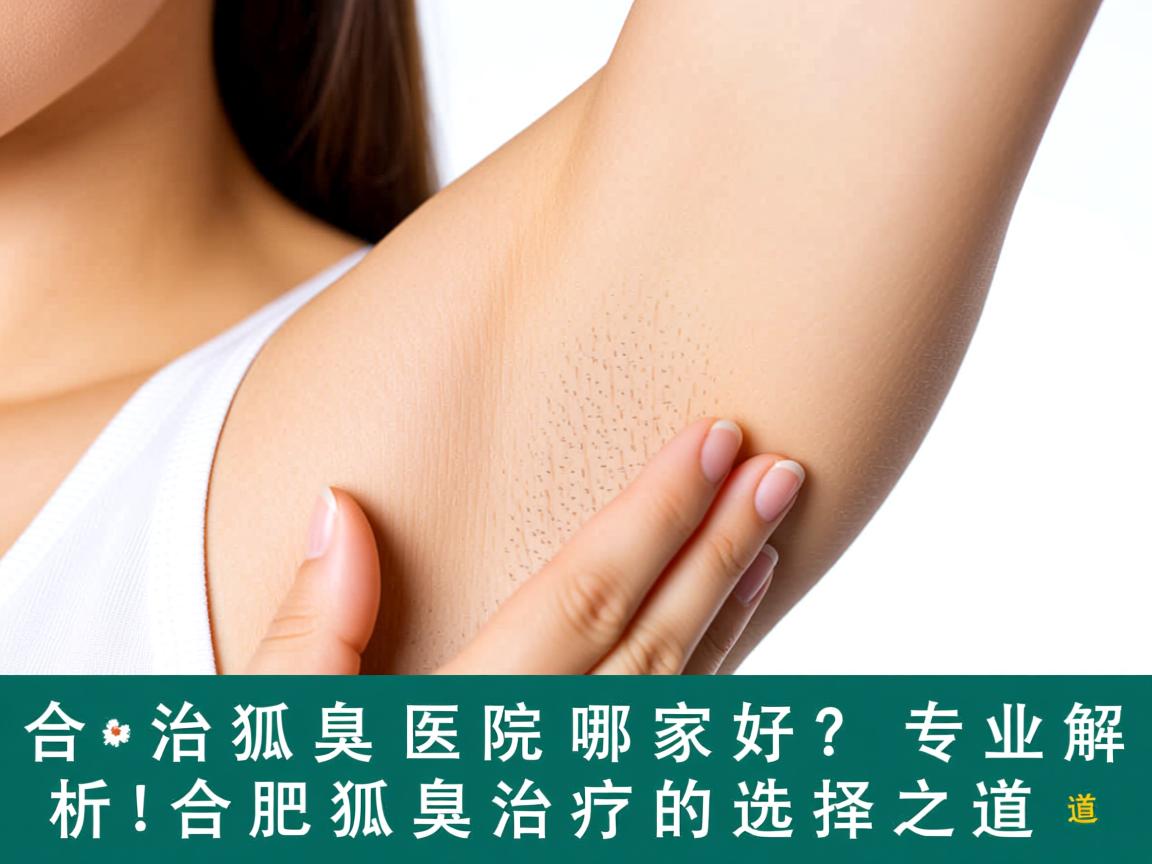 合肥治狐臭医院哪家好？专业解析合肥狐臭治疗的选择之道