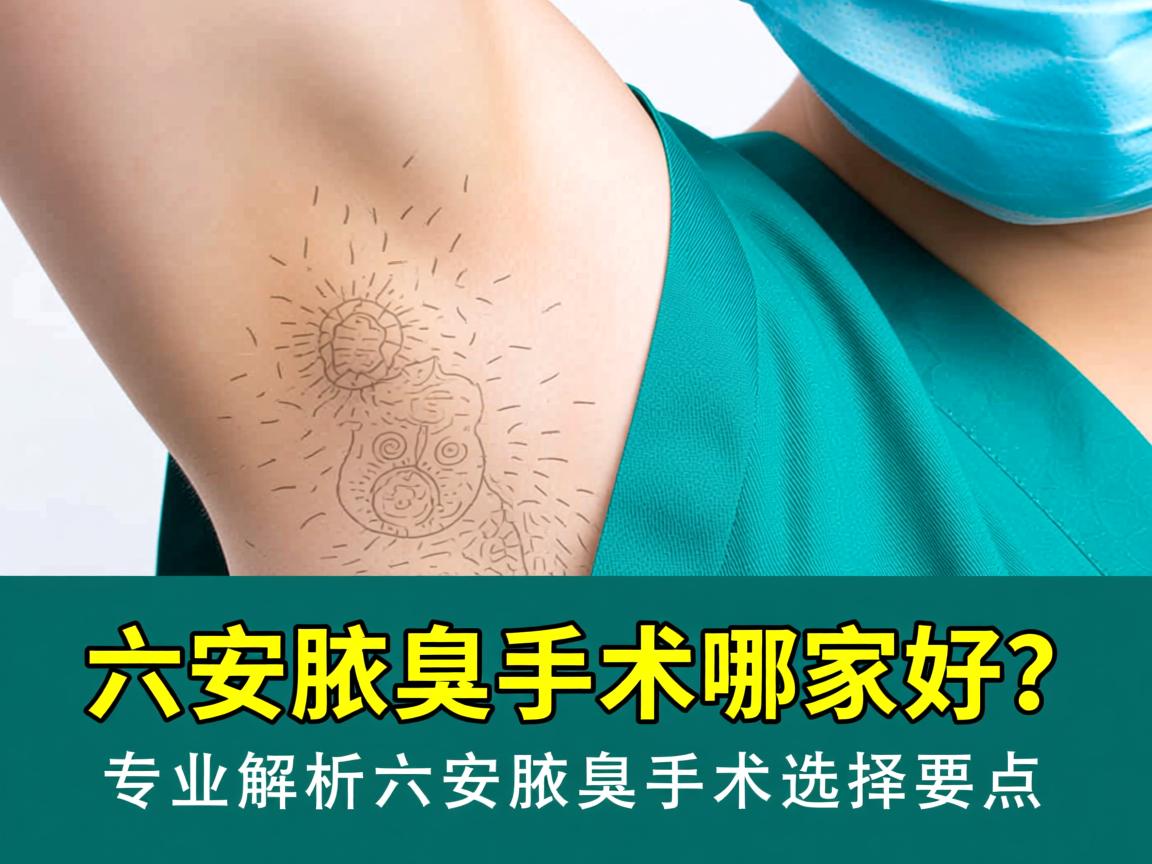六安腋臭手术哪家好？专业解析六安腋臭手术选择要点