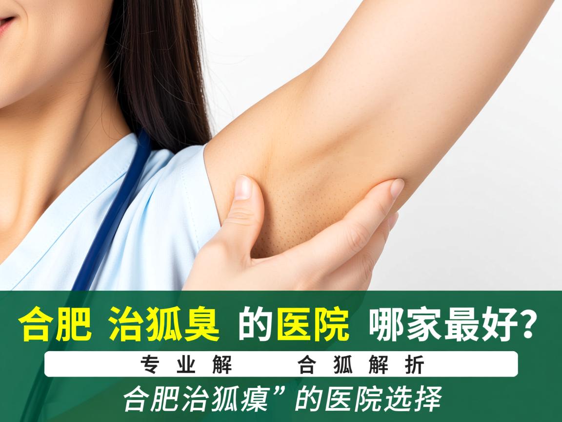 合肥治狐臭的医院哪家最好？专业解析合肥治狐臭的医院选择