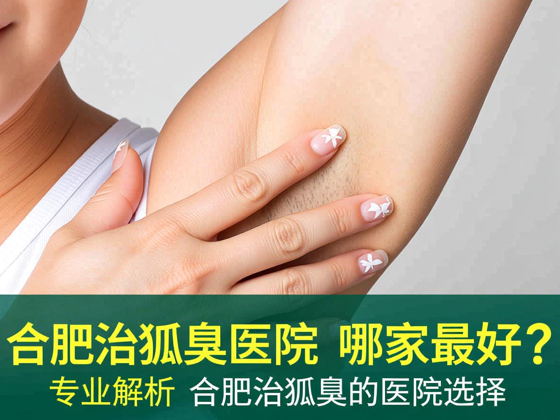 合肥治狐臭的医院哪家最好？专业解析合肥治狐臭的医院选择