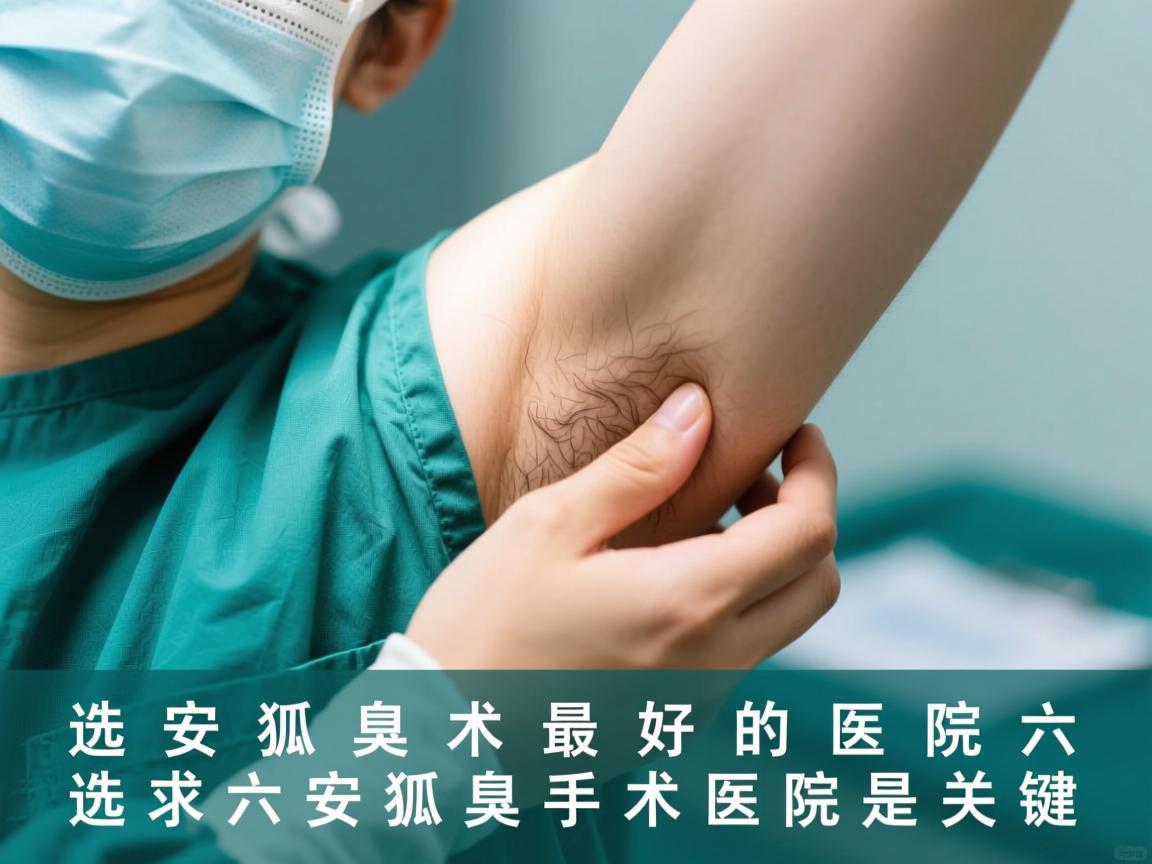 六安狐臭手术最好的医院，选对六安狐臭手术医院是关键