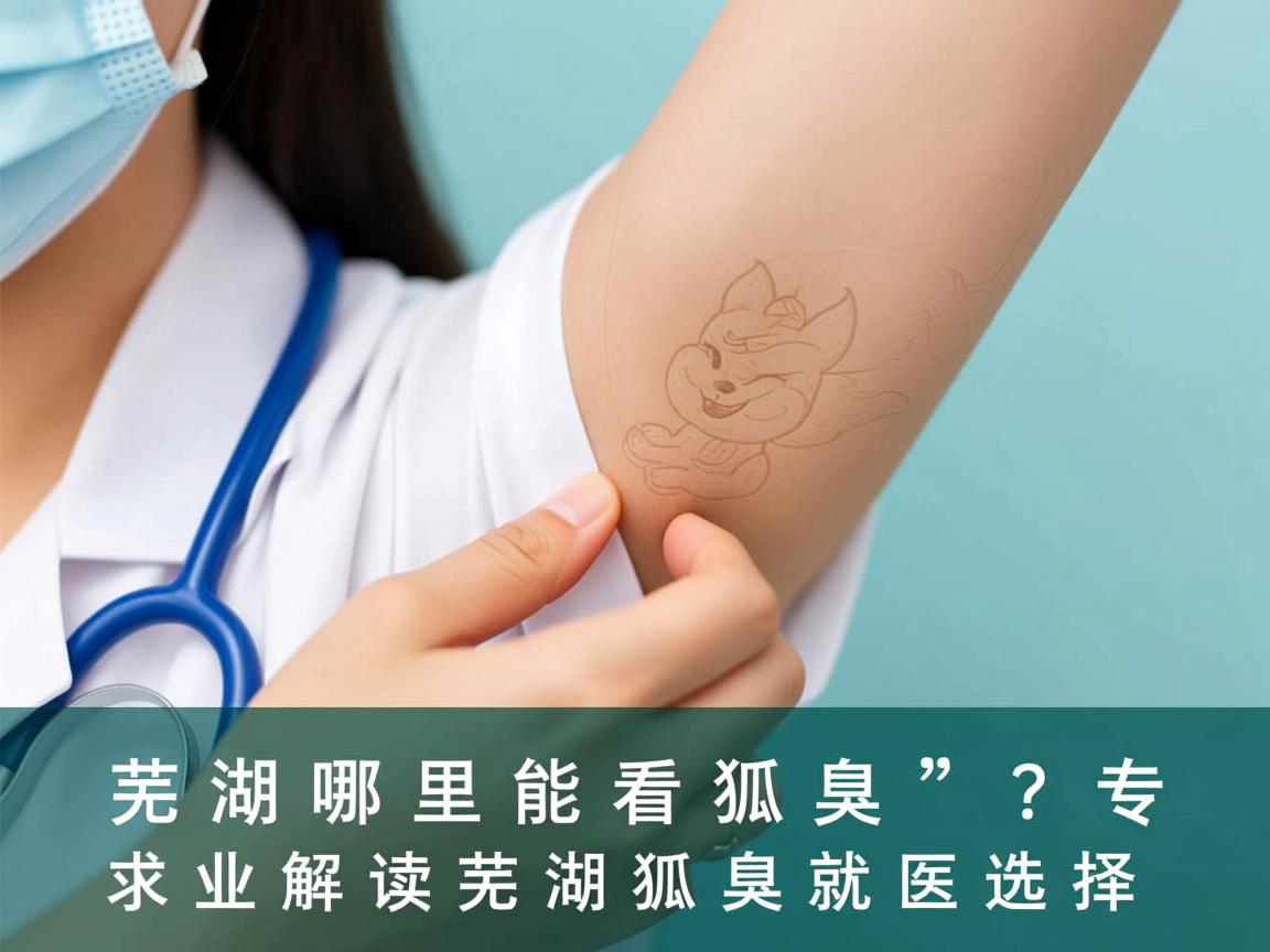 芜湖哪里能看狐臭？专业解读芜湖狐臭就医选择