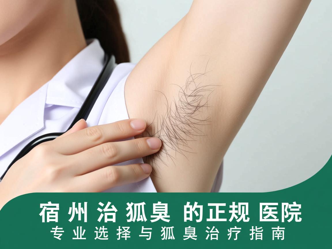 宿州治狐臭的正规医院，专业选择与狐臭治疗指南