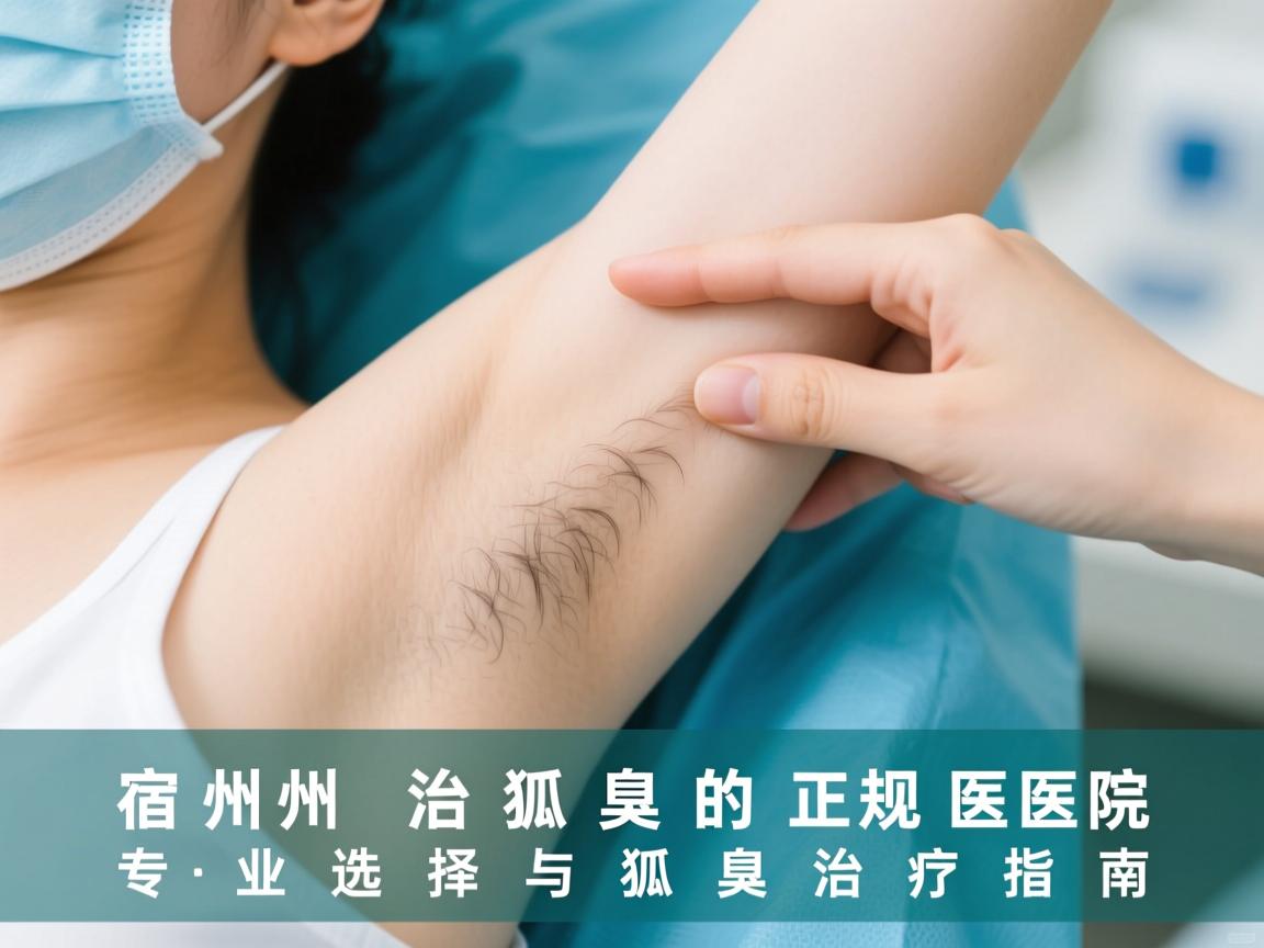宿州治狐臭的正规医院，专业选择与狐臭治疗指南