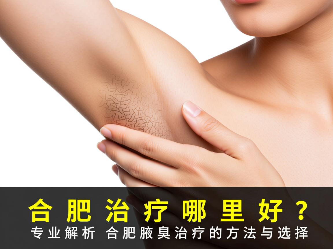 合肥腋臭治疗哪里好？专业解析合肥腋臭治疗的方法与选择