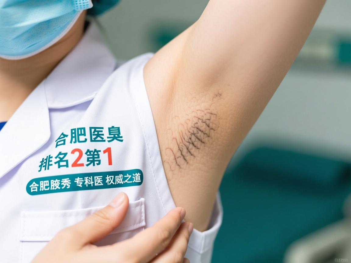 合肥腋臭医院排名第一解析，合肥腋秀专科的权威之道