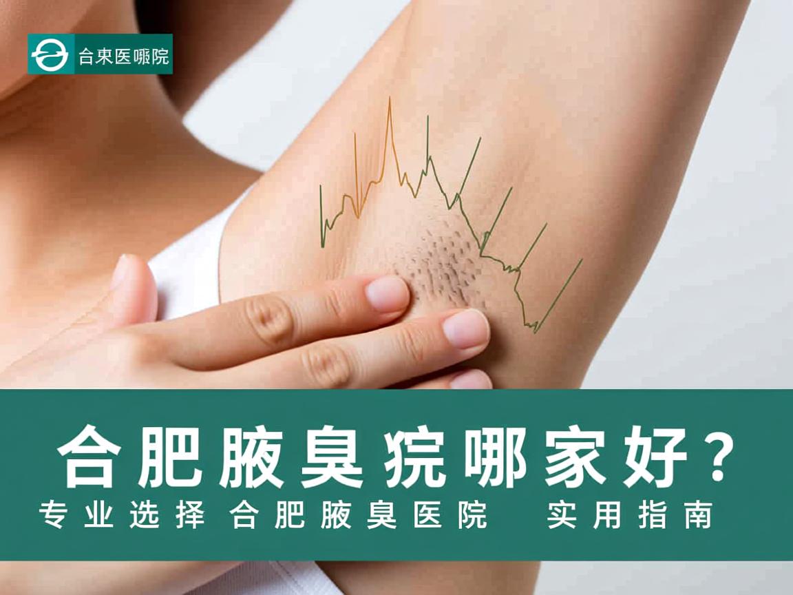 合肥腋臭医院哪家好？专业选择合肥腋臭医院的实用指南