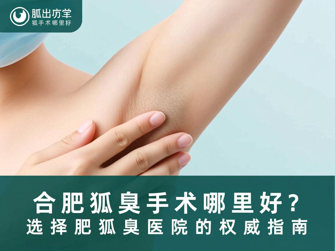 合肥狐臭手术哪里好？选择合肥狐臭医院的权威指南