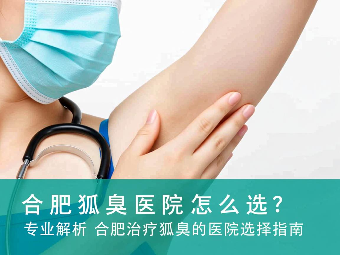 合肥狐臭医院怎么选？专业解析合肥治疗狐臭的医院选择指南