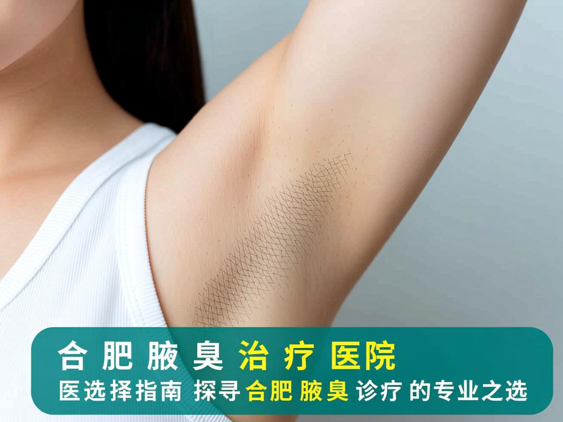 合肥腋臭治疗医院选择指南，探寻合肥腋臭诊疗的专业之选