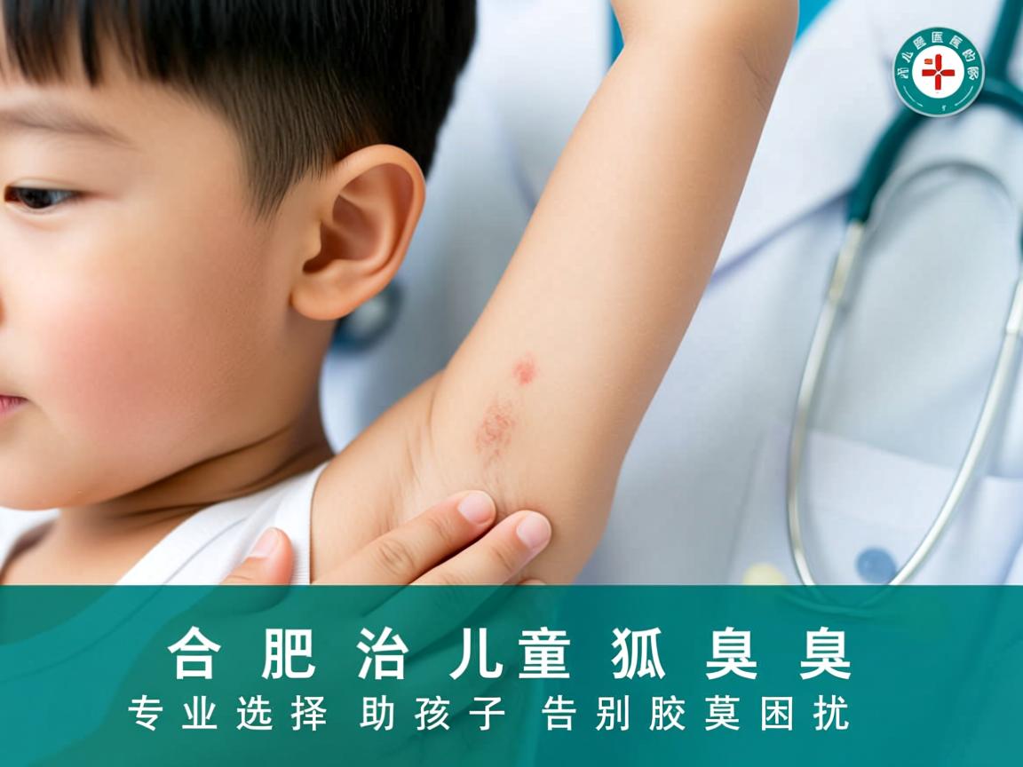 合肥治儿童狐臭的医院，专业选择助力孩子告别腋臭困扰