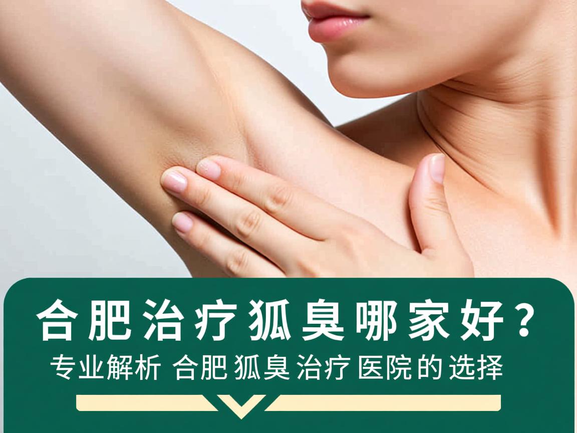 合肥治疗狐臭哪家好？专业解析合肥狐臭治疗医院的选择