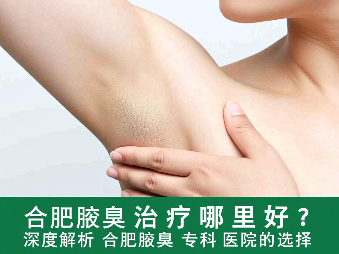 合肥腋臭治疗哪里好？深度解析合肥腋臭专科医院的选择