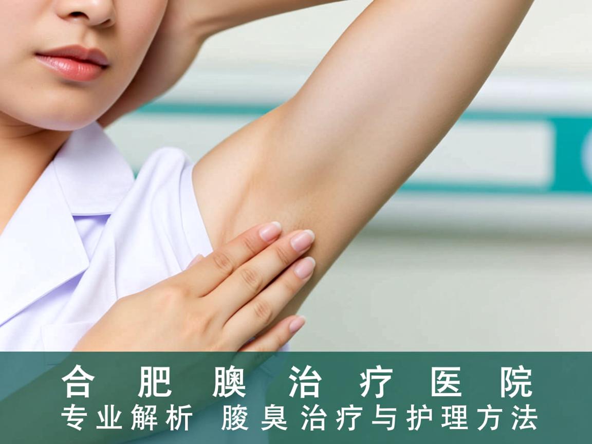 合肥腋臭治疗医院，专业解析腋臭治疗与护理方法