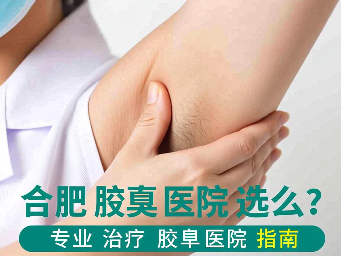合肥腋臭医院怎么选？专业治疗腋臭的医院指南