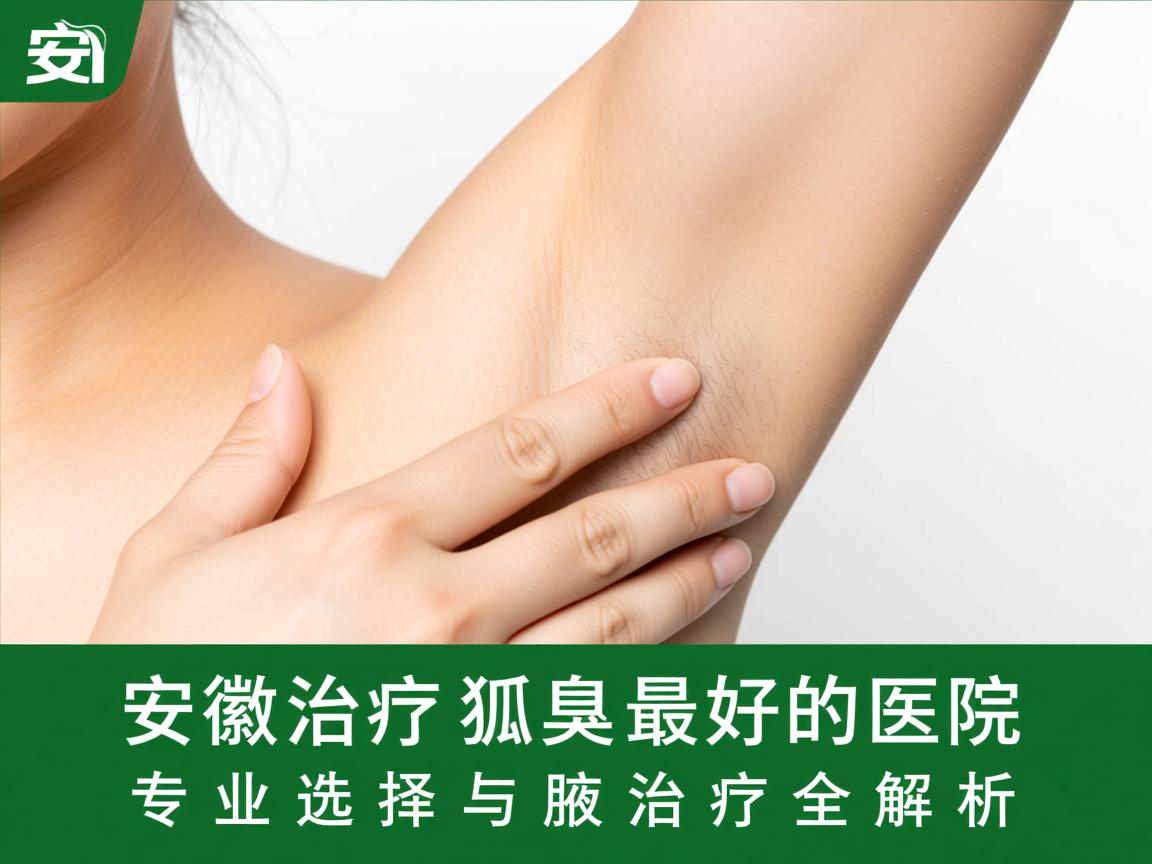 安徽治疗狐臭最好的医院，专业选择与腋臭治疗全解析