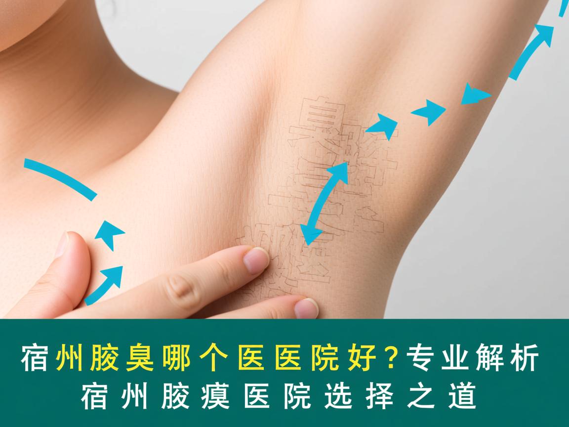 宿州腋臭哪个医院好?专业解析宿州腋臭医院选择之道 宿州腋臭哪个医院好?专业解析宿州腋臭医院选择之道