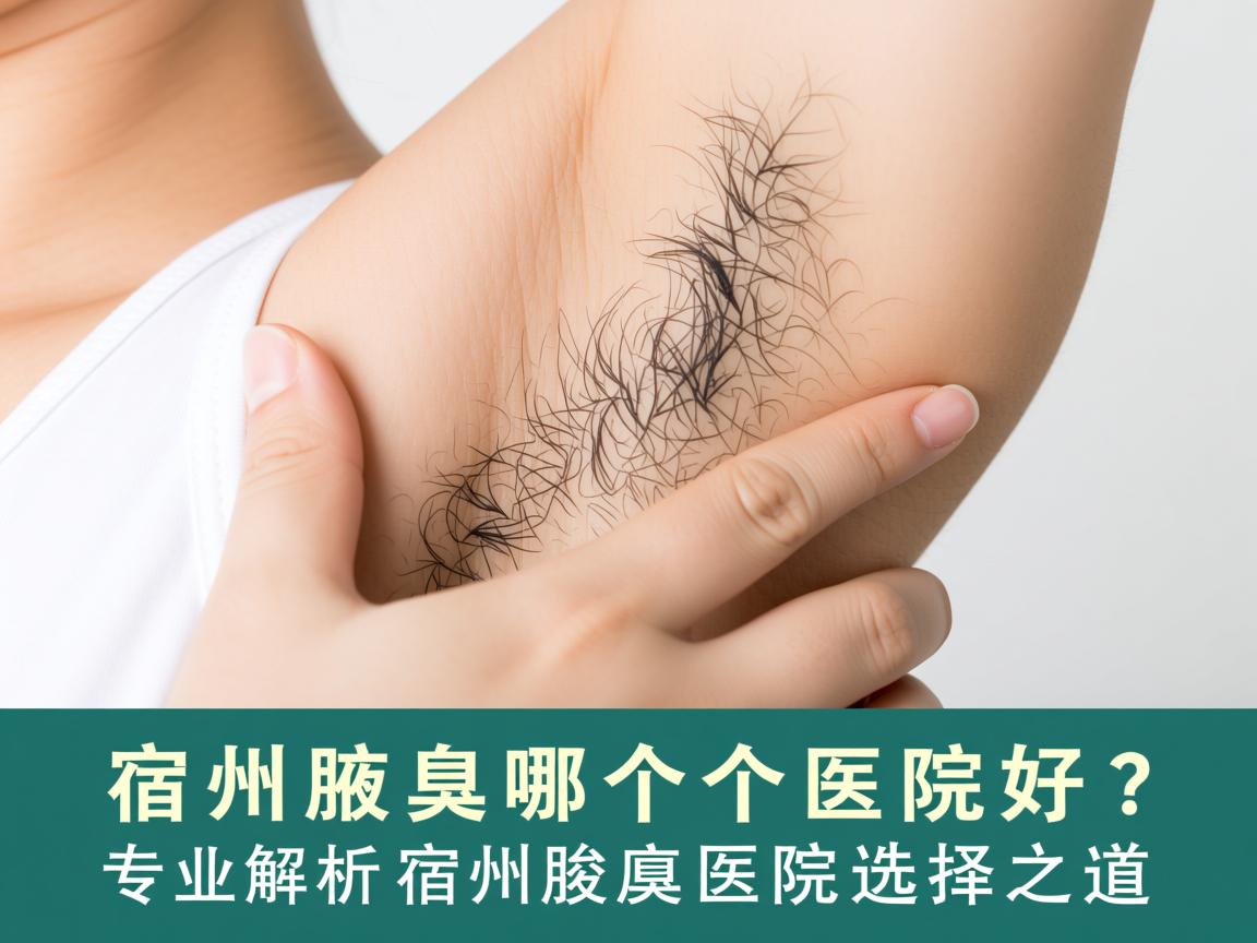 宿州腋臭哪个医院好?专业解析宿州腋臭医院选择之道 宿州腋臭哪个医院好?专业解析宿州腋臭医院选择之道