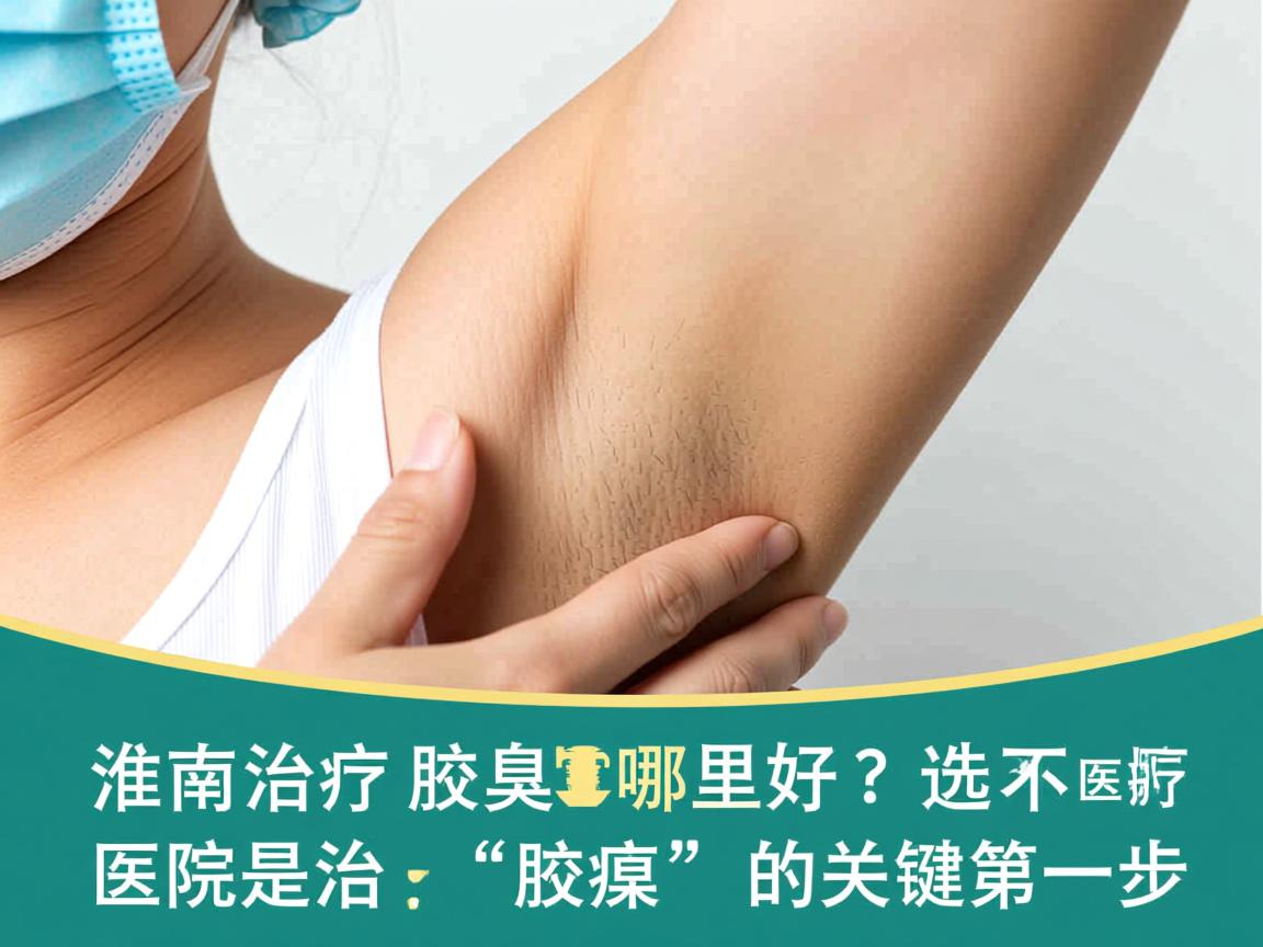 淮南治疗腋臭哪里好？选对医院是治疗腋臭的关键第一步