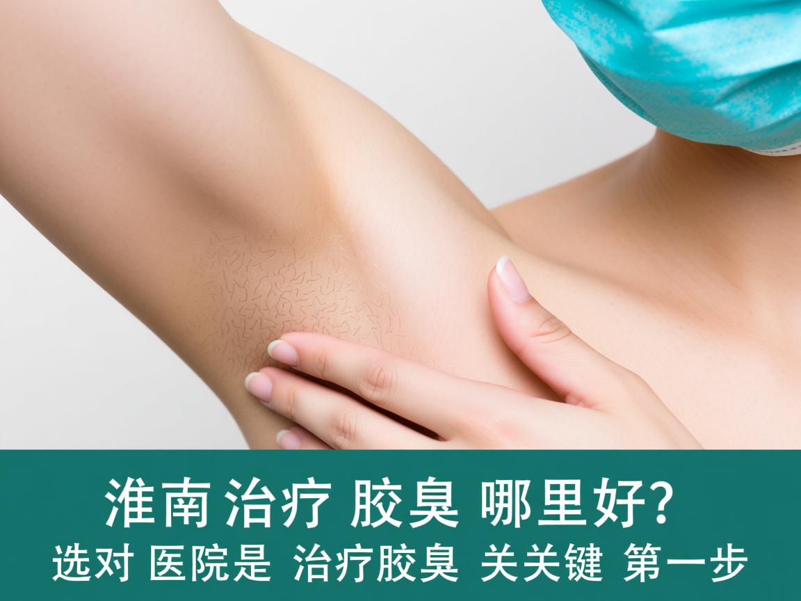 淮南治疗腋臭哪里好？选对医院是治疗腋臭的关键第一步