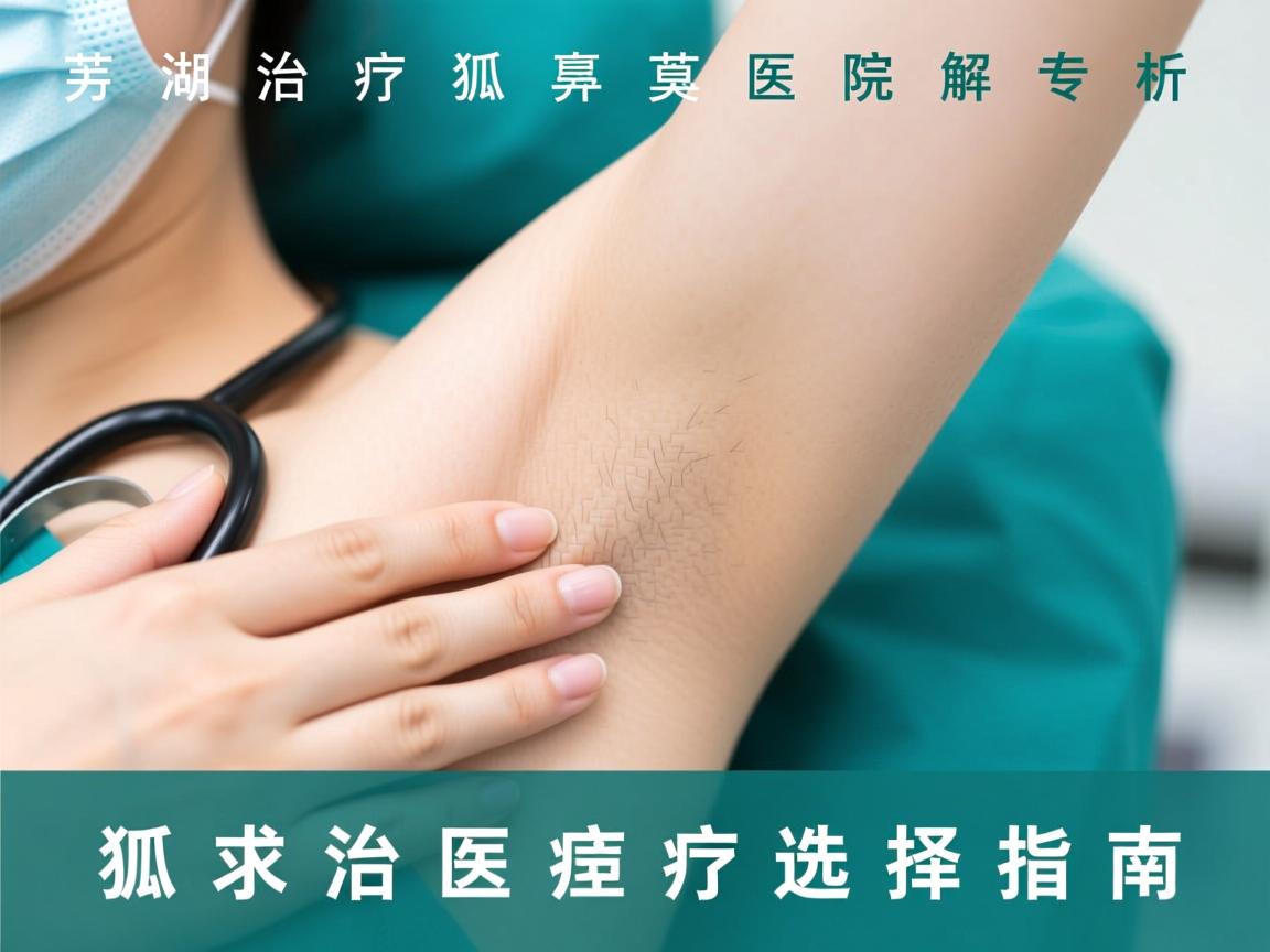 芜湖治疗狐臭医院解析，专业狐臭治疗医院的选择指南