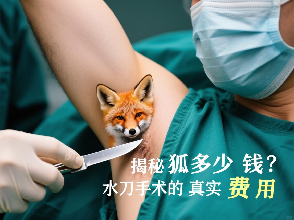 狐臭水刀手术多少钱？揭秘狐臭水刀手术的真实费用