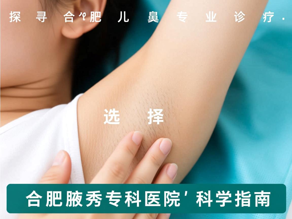 探寻合肥儿童狐臭专业诊疗,选择合肥腋秀专科医院的科学指南 探寻合肥儿童狐臭专业诊疗,选择合肥腋秀专科医院的科学指南