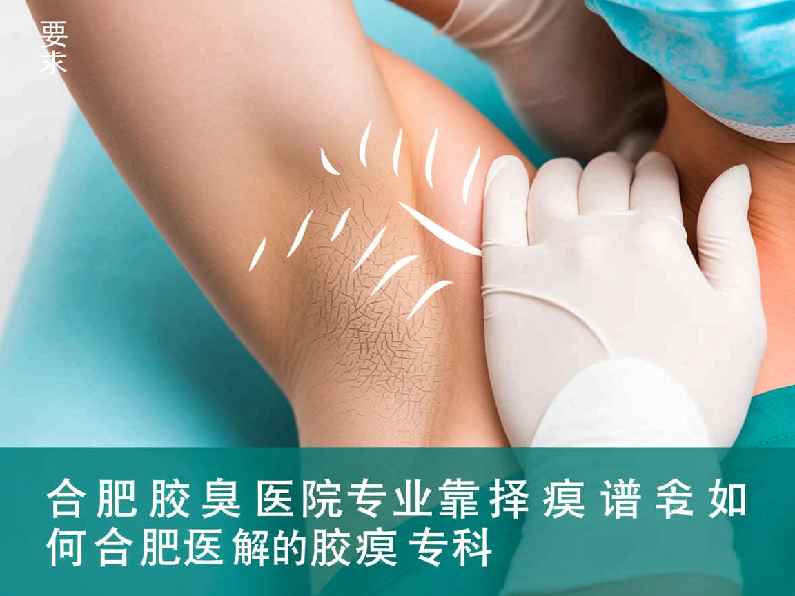 合肥腋臭医院专业解析，如何选择合肥靠谱的腋臭专科