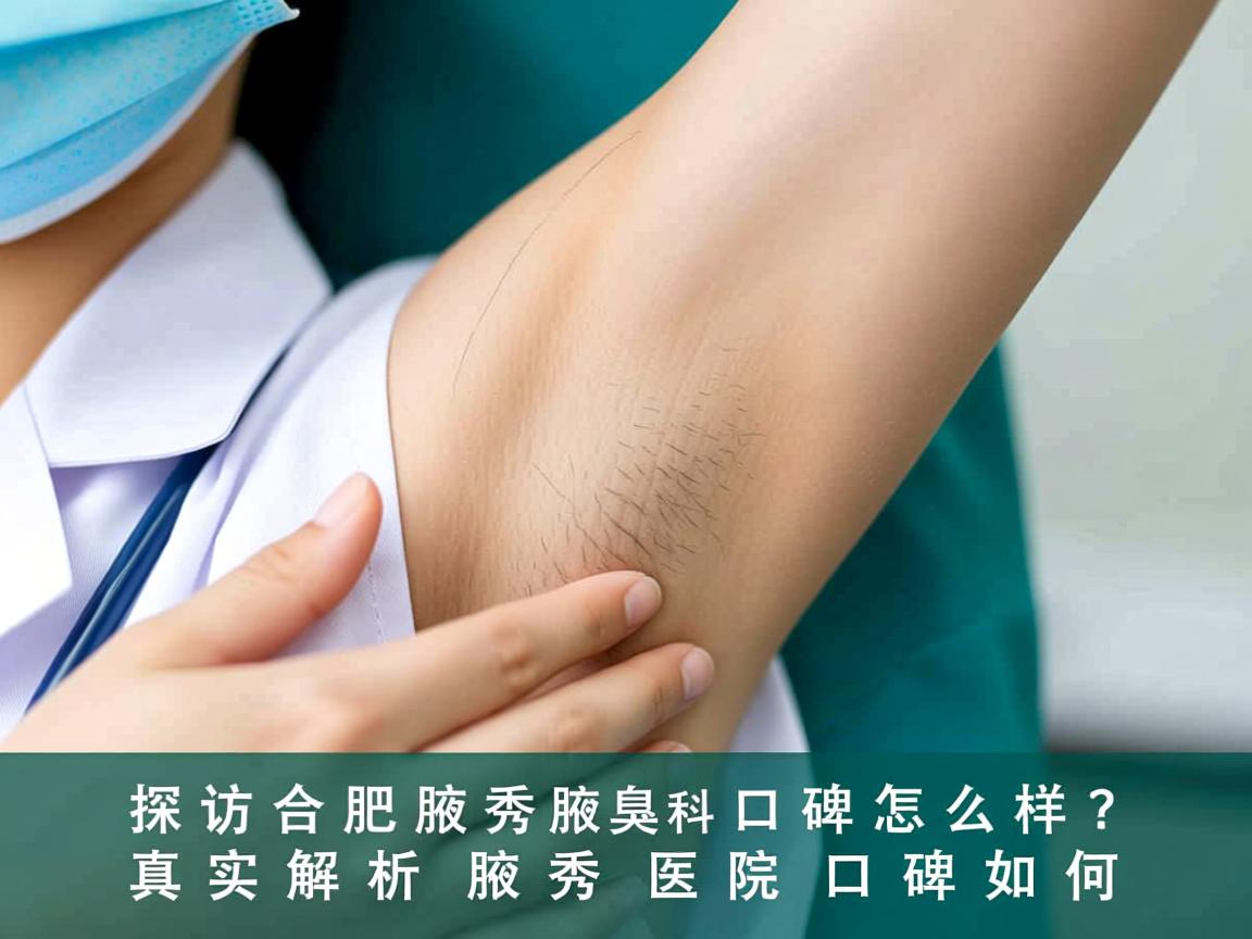 探访合肥腋秀腋臭专科口碑怎么样?真实解析腋秀医院口碑如何 探访合肥腋秀腋臭专科口碑怎么样?真实解析腋秀医院口碑如何